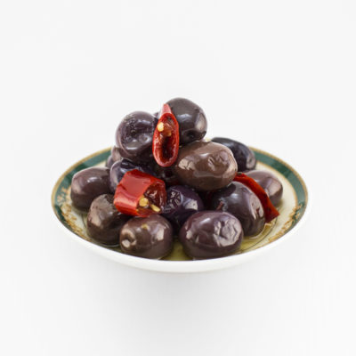 olive nere siciliane condite