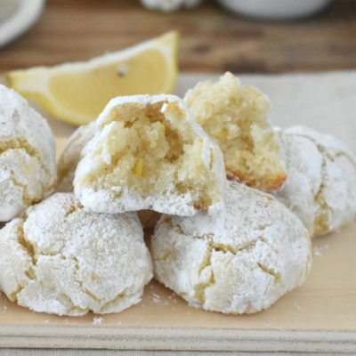 paste di mandorla al limone