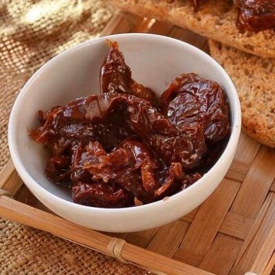 DRIED TOMATOES IN EXTRAVIRGIN OLIVE OIL