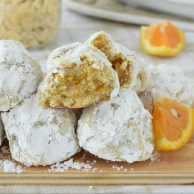 paste di mandorla all'arancia siciliane