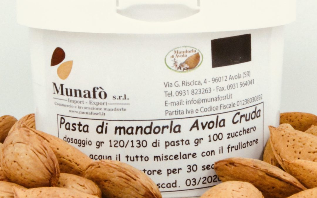 Pasta pura di Mandorla Siciliana