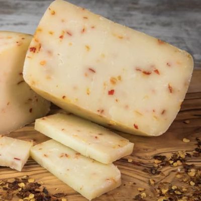 Fresh Pecorino with Red Pepper