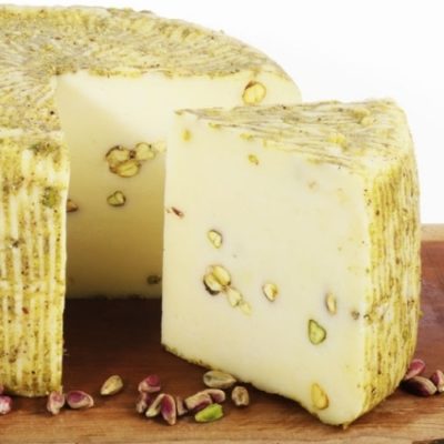 Fresh Pecorino Seasoned with Pistachio